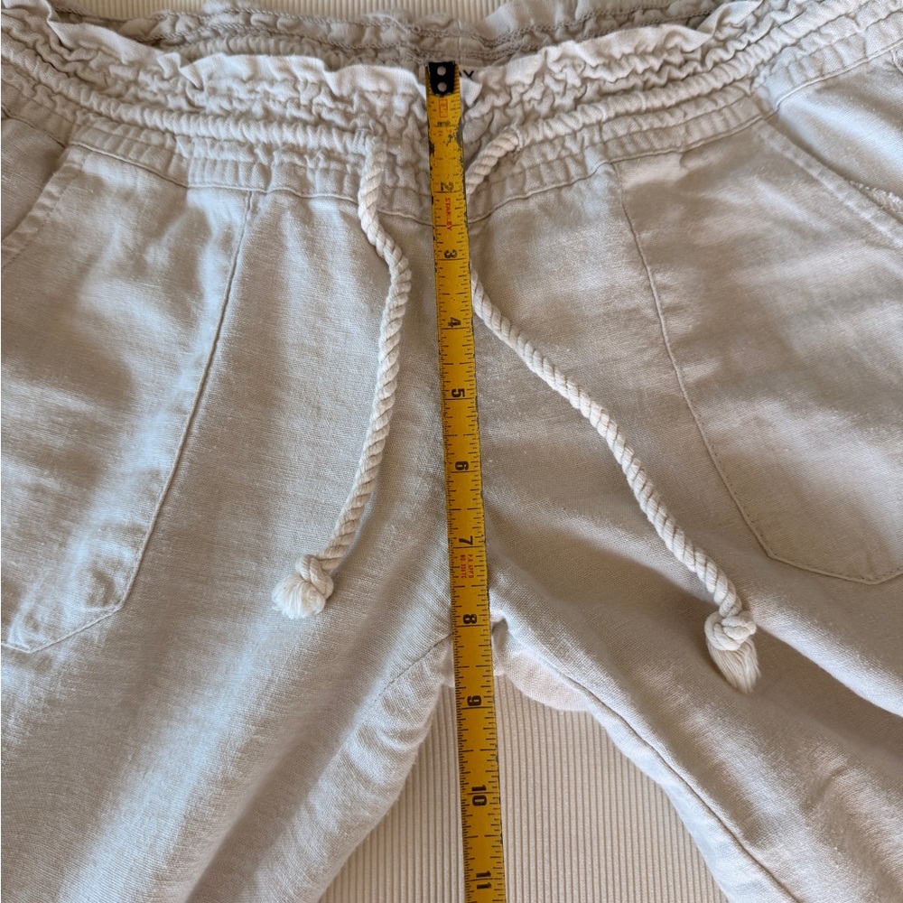 Roxy Linen Drawstring Pants - Picture 7 of 12